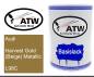 Preview: Audi, Harvest Gold (Beige) Metallic, L98C: 500ml Lackdose, von ATW Autoteile West.